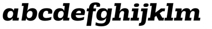 Rude Slab SemiWide Bold Italic