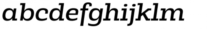 Rude Slab SemiWide Book Italic