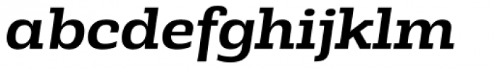 Rude Slab SemiWide Medium Italic