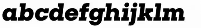 Rudi Heavy Italic