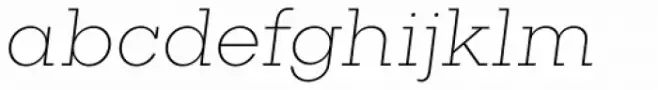 Rudi Thin Italic
