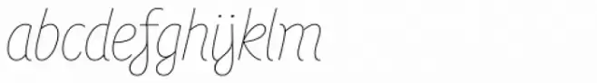 Rue Display Thin Light Italic