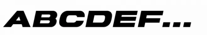 Rugen Expanded Italic