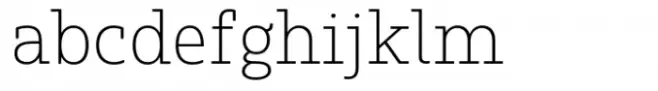 Rum Soft Serif Thin