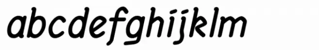 Rundig Pencil Bold Italic