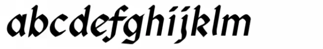Rundigsburg Bold Italic