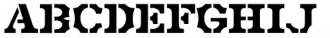 Rustic Stencil JNL