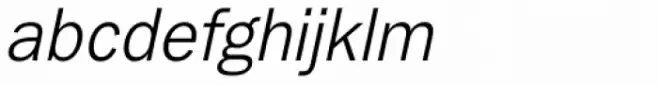 Ryman Gothic Ultra Light Italic