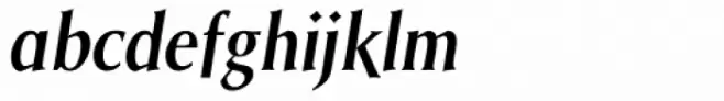 Saga SemiBold Italic