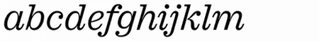 Sagona Book DEMO Italic