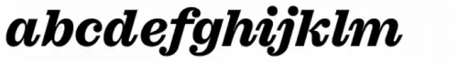 Sagona Extra Bold Italic
