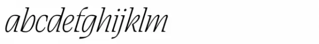 Saigon Extra Light Italic