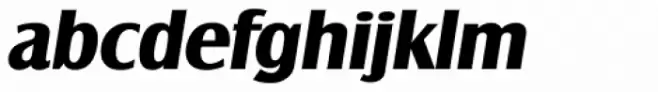 Salzburg Serial ExtraBold Italic
