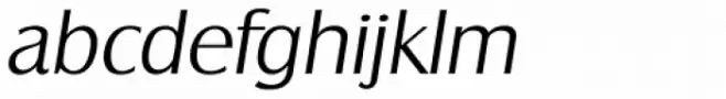 Salzburg Serial Light Italic