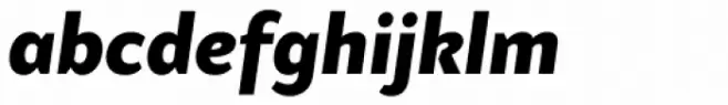 Samo Sans Pro Black Italic