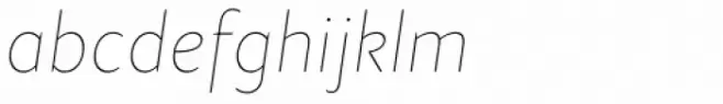 Samo Sans Pro Hair Italic