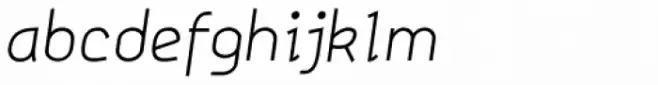 Samsheriff Light Italic