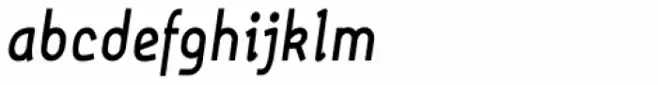 Samsheriff Narrow Bold Italic