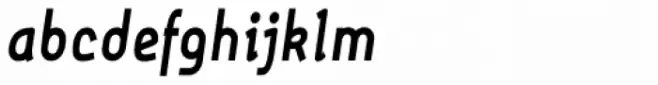 Samsheriff Narrow Extra Bold Italic