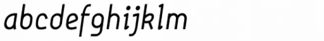 Samsheriff Narrow Italic