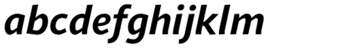 Sana Sans Alt Bold Italic