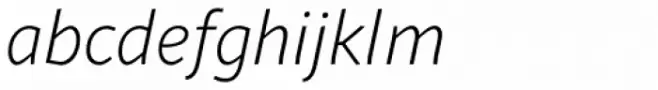 Sana Sans Alt Book Italic