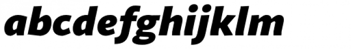 Sana Sans Heavy Italic