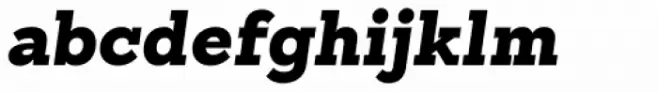 Sanchez Slab Black Italic