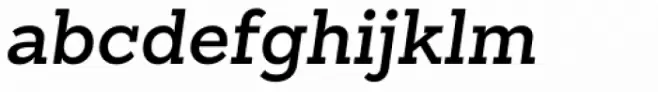 Sanchez Slab SemiBold Italic