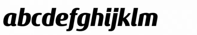 Sancoale Gothic Condensed Black Italic