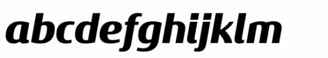 Sancoale Gothic Extended Black Italic