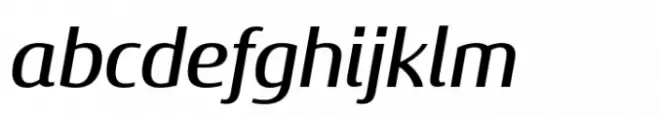 Sancoale Gothic Extended Medium Italic