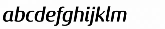 Sancoale Gothic Norm Demi Italic