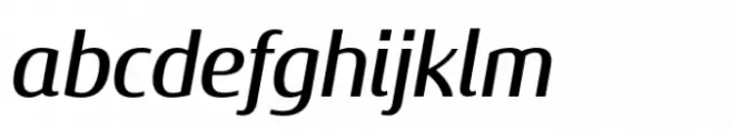 Sancoale Gothic Norm Medium Italic