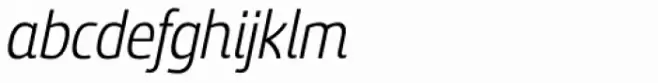 Sancoale Narrow Italic