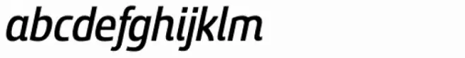Sancoale Narrow Medium Italic