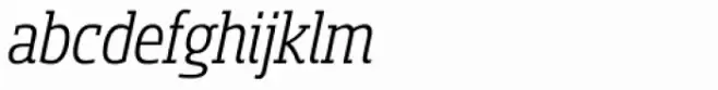 Sancoale Slab Cond Italic