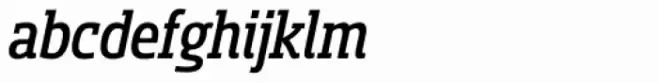 Sancoale Slab Cond Medium Italic