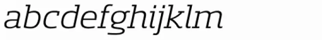 Sancoale Slab Ext Italic