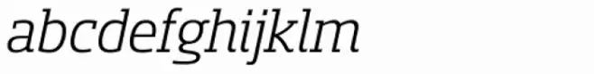 Sancoale Slab Italic