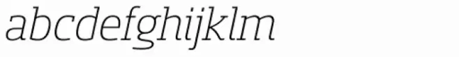 Sancoale Slab Light Italic