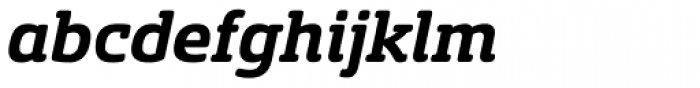 Sancoale Slab Soft Bold Italic
