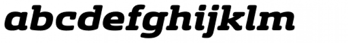 Sancoale Slab Soft Extended Black Italic