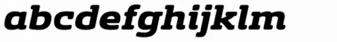 Sancoale Slab Soft Extended Black Italic