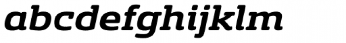 Sancoale Slab Soft Extended Bold Italic