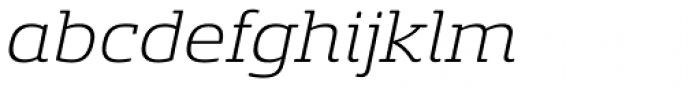 Sancoale Slab Soft Extended Light Italic