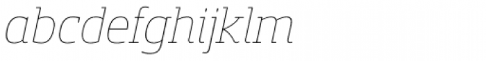 Sancoale Slab Soft Thin Italic