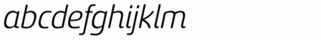 Sancoale Softened Italic