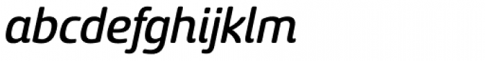 Sancoale Softened Medium Italic
