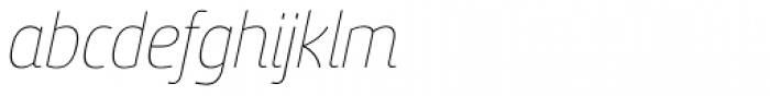 Sancoale Thin Italic